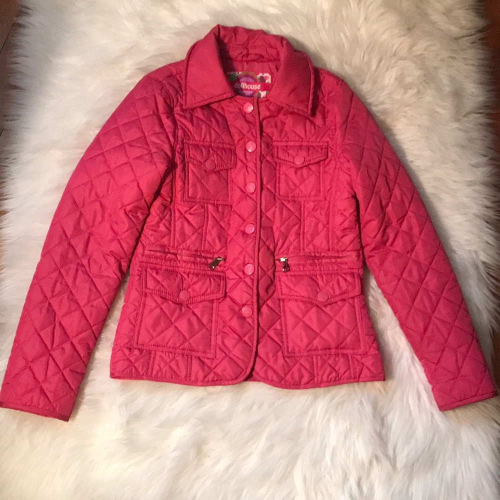 Dollhouse Girl’s Quilted Lightweight Jacket
